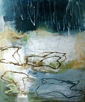 Fragmenter i bevægelse 95x80  2011
