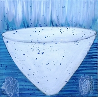 2013 -  nådeskål med ramme - 40x40